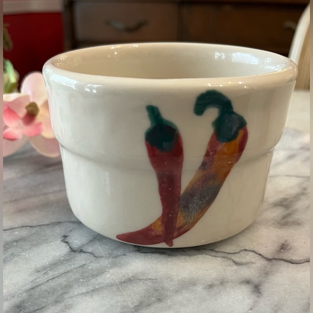 Vintage Hartstone Pottery Stoneware Ramekin from “Farmer's Market"